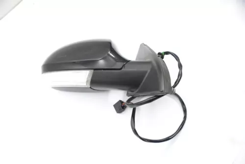 VW Passat 3C elektrischer Spiegel Außenspiegel rechts Glas Blinke schwarz L041 (121180)