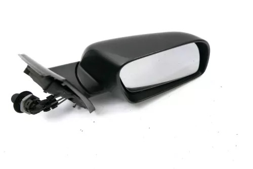 VW Polo 9N 9N3 manueller Spiegel Außenspiegel rechts vorne Schwarz matt