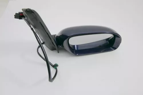 VW Touran 1T elektrischer Spiegel Außenspiegel beheizt rechts blau LB5N