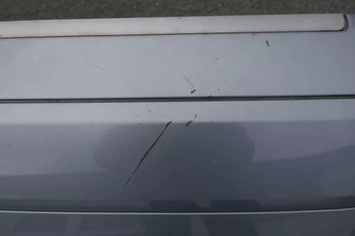 Audi A2 8Z Stoßstange hinten Heckstoßstange blau türkis LY7R (121960)