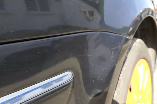 VW Passat 3BG Kombi Stoßstange hinten Heckstoßstange Stoßfänger schwarz LC9Z (122551)