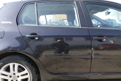 VW Golf 5 V 1K Tür Türrahmen hinten rechts 4/5-Türer schwarz LC9Z metallic (122560)