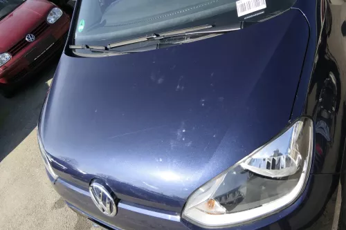 VW Up 4D 1S Motorhaube Klappe vorne blau LH5X (122574)
