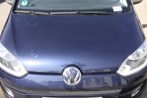 VW Up 4D 1S Motorhaube KLappe vorne blau LH5X