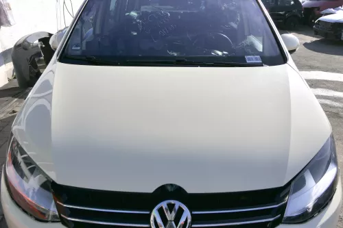 VW Sharan 7N Motorhaube Klappe Haube vorn vorne gelb Taxi elfenbein L115 (122597)