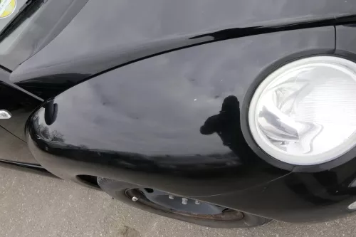 VW New Beetle 9C Kotflügel vorne rechts schwarz L041 1C0821104H (122621)