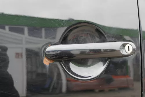 VW New Beetle 1C 9C Tür vorne links Fahrertür schwarz L041 - OHNE Anbauteile (122622)