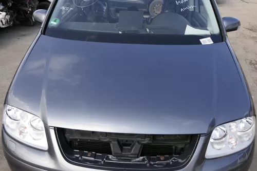 VW Touran 1T Caddy 2K Motorhaube Klappe Frontklappe grau LD7X platinumgrey (122693)