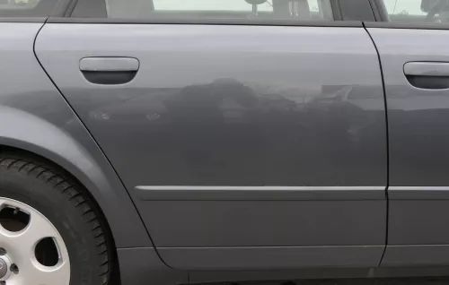 Audi A4 B6 8E nur Türblatt Tür hinten rechts grau blau LX7Z Kombi+Limo (122706)