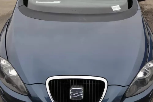Seat Altea 5P Motorhaube Klappe vorne blau grau LS5Y seeblau