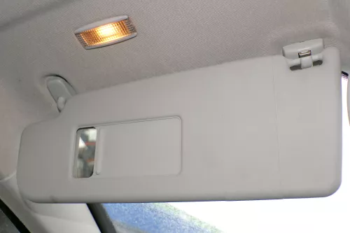 Seat Altea 5P XL Sonnenblenden Sonnenblende grau links 5P0857551F Sonne (122821)