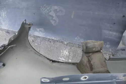VW Touran 1T Kotflügel vorne rechts grau LD7U 1T0821022A ca.2003-2006 (123011)