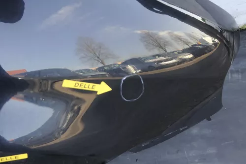 VW Touran 1T Kotflügel vorne rechts schwarz LC9Z 1T0821022A ca.2003-2006 met (123014)