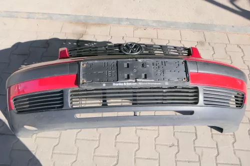 VW Passat 3B Stoßstange vorne Frontstoßstange Stoßfänger vorne rot LY3D (123103)