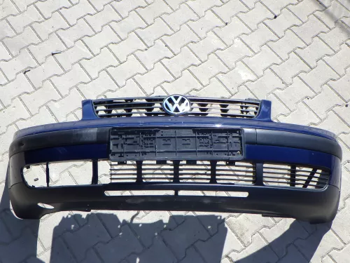 VW Passat 3B Stoßstange vorne Frontstoßstange Stoßfänger vorne blau LA5E Grill (123109)