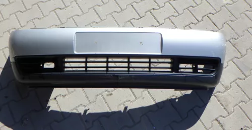 VW Lupo Stoßstange vorne Frontstoßstange Stoßfänger silber grau LR7X (123112)