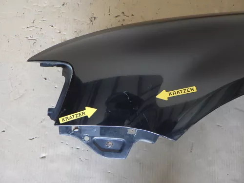 VW Passat 3B Kotflügel vorne links schwarz LC9Z metallic 99,99 (123147)