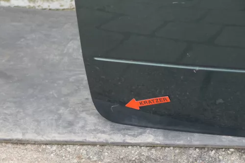 VW Passat 3B Kombi Variant Heckklappe Klappe hinten mit Scheibe grün LC6N (123226)