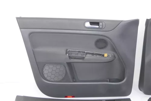 VW Golf Plus 5M 4x Türverkleidung Verkleidung Tür vorn hinten links anthrazit sc (123302)