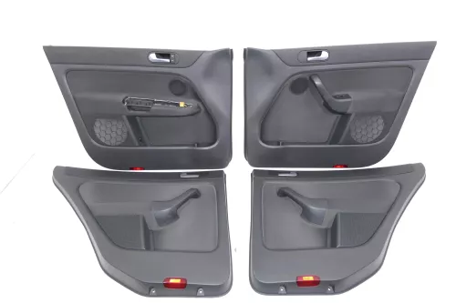 VW Golf Plus 5M 4x Türverkleidung Verkleidung Tür vorn hinten links anthrazit sc