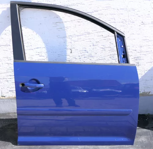 VW Touran 1T3 1T Tür vorne rechts Beifahrertür blau LL5M ohne Anbauteile (123360)