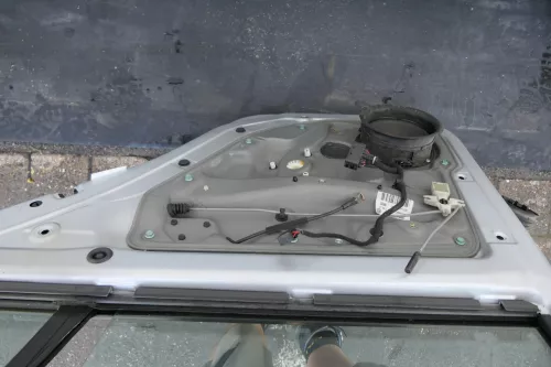 VW Golf 4 Bora Tür hinten rechts nur Kombi / Variant grau silber LA7W reflexsilb (123379)