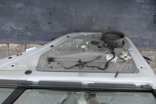 VW Golf 4 Bora Tür hinten rechts nur Kombi / Variant grau silber LA7W reflexsilb (123379)