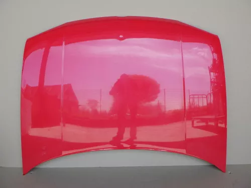 VW Golf 4 Motorhaube Haube Klappe vorne rot lP3G flashrot