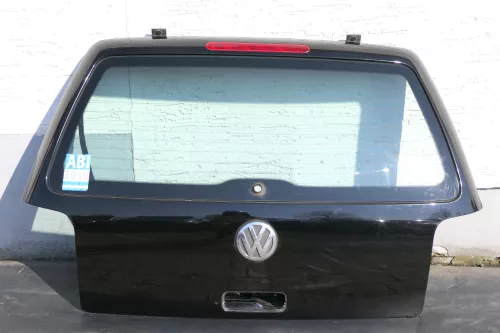 VW Lupo 6X Heckklappe hinten Klappe Kofferraumklappe Scheibe schwarz uni L041 (123470)