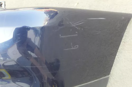 VW Polo Kombi Variant Stoßstange hinten Heckstoßstange blau LN5Y (123482)