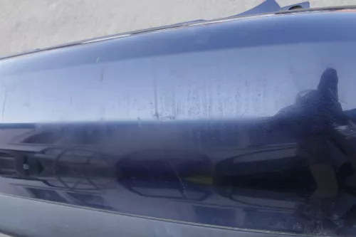 VW Polo Kombi Variant Stoßstange hinten Heckstoßstange blau LN5Y (123482)