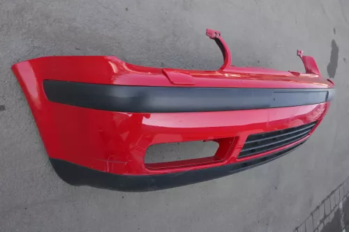 VW Golf 4 Stoßstange vorne Frontstoßstange Stoßfänger rot LP3G SWR (123488)