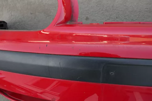 VW Golf 4 Stoßstange vorne Frontstoßstange Stoßfänger rot LP3G SWR (123488)