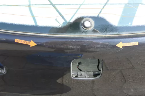 Seat Ibiza 6L Heckklappe Klappe hinten Kofferraumklappe schwarz LC9Z (123510)