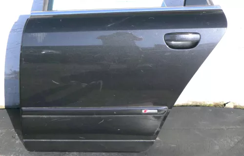 Audi A4 B6 8E Türblatt Tür hinten links schwarz LZ9W Kombi+Limo -ohne Anbauteile