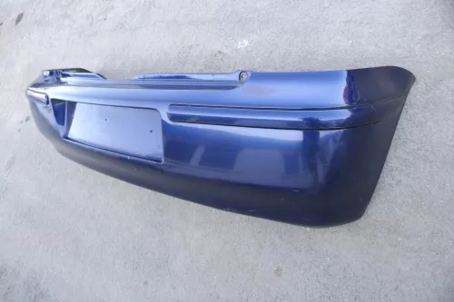 VW Polo 6N2 Stoßstange hinten Heckstoßstange Stoßfänger blau LB5N indigoblau (123557)