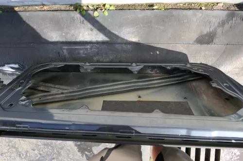VW Golf 4 Tür vorne links Fahrertür 2/3-Türer grau LC7V (123591)
