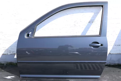 VW Golf 4 Tür vorne links Fahrertür 2/3-Türer grau LC7V (123591)