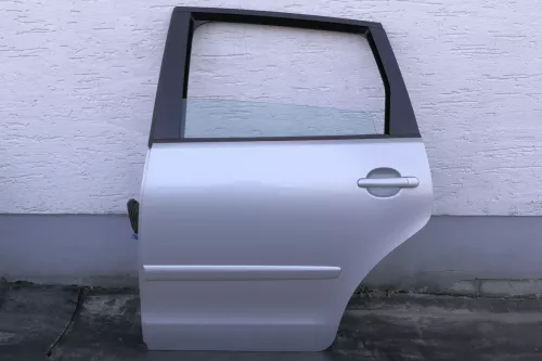 VW Polo 9N 9N3 Tür hinten links 4/5-Türer grau silber LA7W - 123603 (123603)