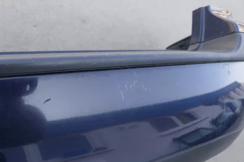 VW Golf 4 Bora Kombi Stoßstange hinten Heckstoßstange Stoßfänger blau LA5G perl (123611)