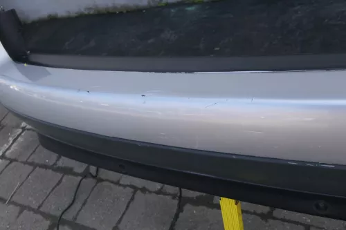 Audi A6 4B Kombi Avant Stoßstange hinten Heckstoßstange silber LY7W (123618)