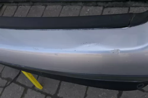 Audi A6 4B Kombi Avant Stoßstange hinten Heckstoßstange silber LY7W (123618)