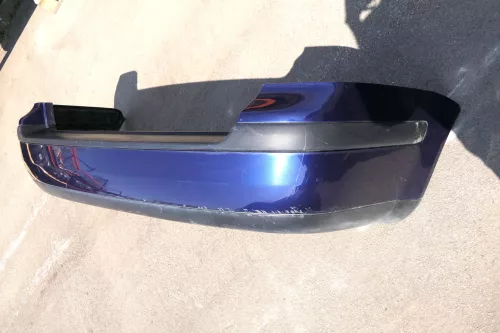 VW Golf 4 Bora Kombi Stoßstange hinten Heckstoßstange Stoßfänger blau LB5N indi (123633)