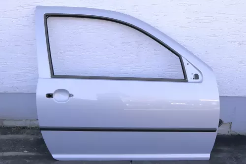 VW Golf 4 Tür vorne rechts Beifahrertür 2/3-Türer silber LB7Z satinsilber (123662)