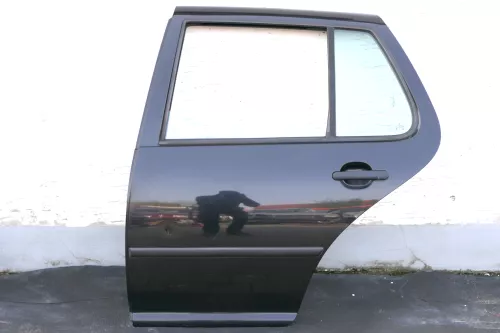 VW Golf 4 Limousine Tür hinten links schwarz LC9Z (KEINkombi) (123683)