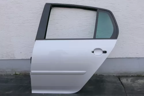 VW Golf 5 V 1K Tür Türrahmen hinten links 4/5-Türer grau silber LA7W reflexsilbe (123695)