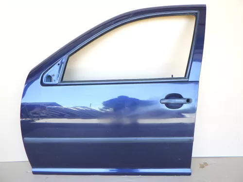 VW Golf 4 Bora Tür vorne links Fahrertür 4/5-Türer + Kombi Variant blau LC5H Atl (123723)