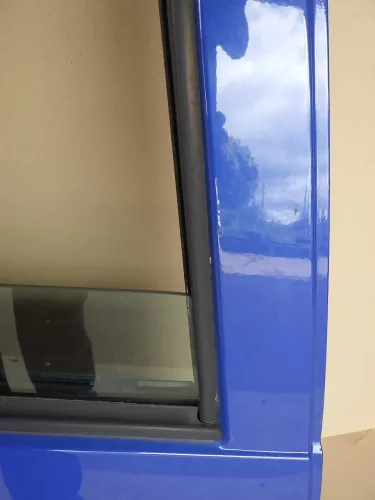 VW Golf 4 Limousine Tür komplett Scheibe hinten rechts blau LW5Z jazz(KEINkombi) (123735)