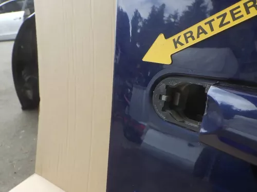 VW Touran 1T 1T3 Tür vorne rechts Beifahrertür blau LB5N indigoblau blue (123757)