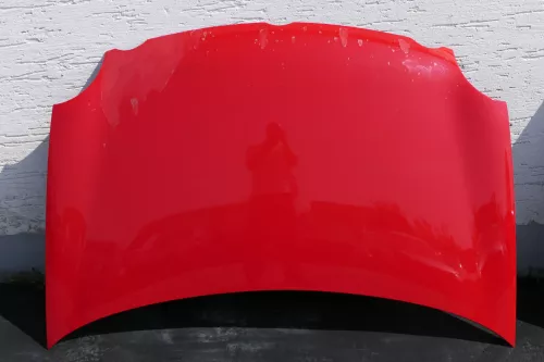 VW Polo 9N Motorhaube KLappe vorne rot LP3G bis ca. Bj. 2004